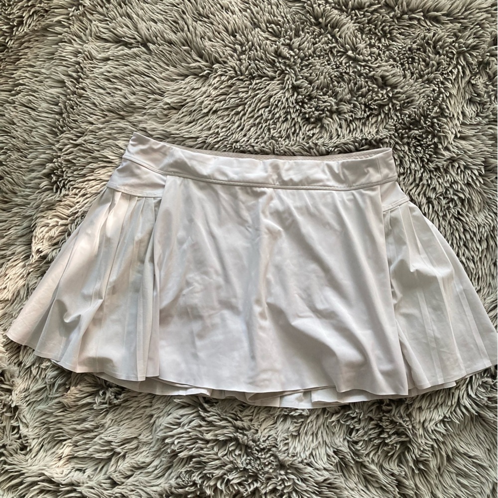 Athleta White Mini Skirt